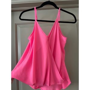 Lush Neon Pink Tank